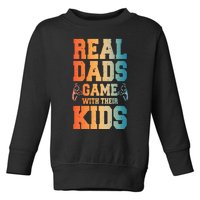 Funny Gamer Dad Art For Gaming Dad Daddy Game Lover Toddler Sweatshirt