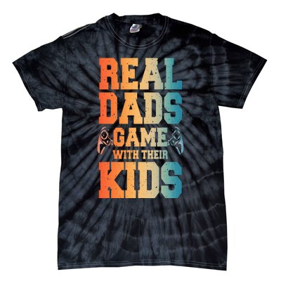 Funny Gamer Dad Art For Gaming Dad Daddy Game Lover Tie-Dye T-Shirt