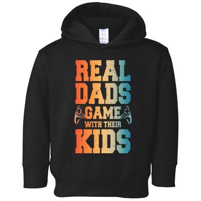 Funny Gamer Dad Art For Gaming Dad Daddy Game Lover Toddler Hoodie