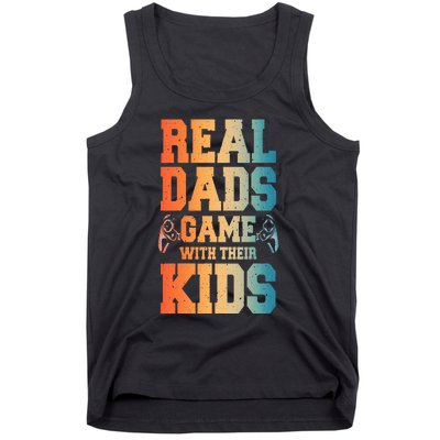 Funny Gamer Dad Art For Gaming Dad Daddy Game Lover Tank Top