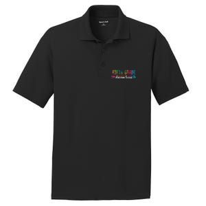 Fifth Grade Dream Team Teacher Back To School Gifts PosiCharge RacerMesh Polo