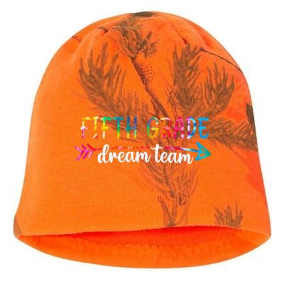 Fifth Grade Dream Team Teacher Back To School Gifts Kati - Camo Knit Beanie