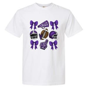 Football Game Day Sports Mom Team Spirit Sports Mom Garment-Dyed Heavyweight T-Shirt