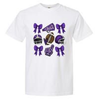 Football Game Day Sports Mom Team Spirit Sports Mom Garment-Dyed Heavyweight T-Shirt