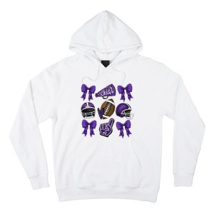 Football Game Day Sports Mom Team Spirit Sports Mom Hoodie