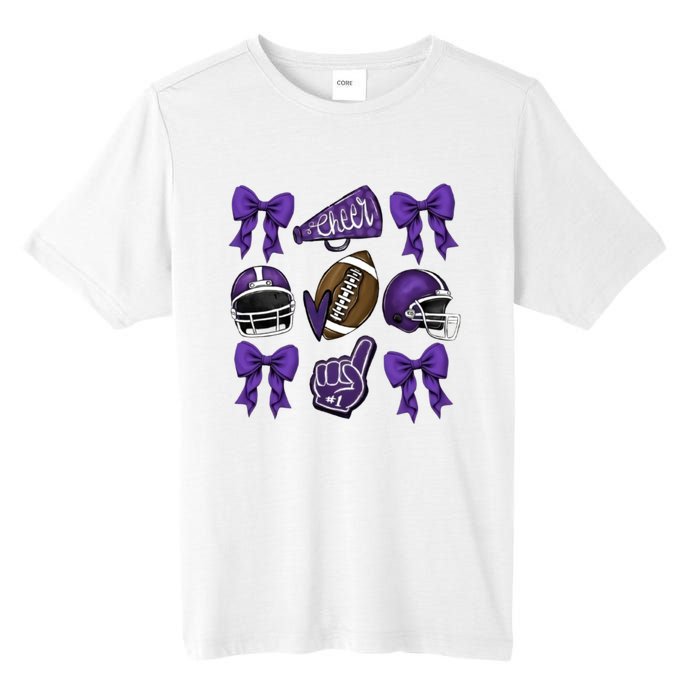 Football Game Day Sports Mom Team Spirit Sports Mom Tall Fusion ChromaSoft Performance T-Shirt