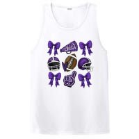 Football Game Day Sports Mom Team Spirit Sports Mom PosiCharge Competitor Tank