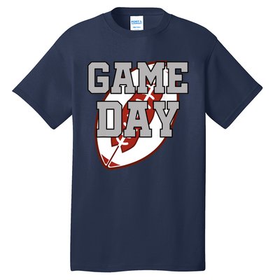 Funny Game Day Football Player American Football Tall T-Shirt