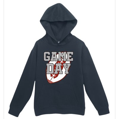 Funny Game Day Football Player American Football Urban Pullover Hoodie