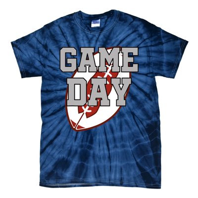 Funny Game Day Football Player American Football Tie-Dye T-Shirt