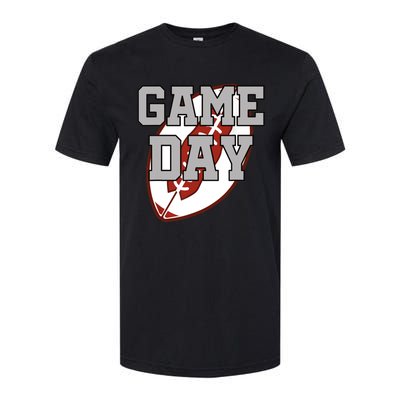 Funny Game Day Football Player American Football Softstyle CVC T-Shirt