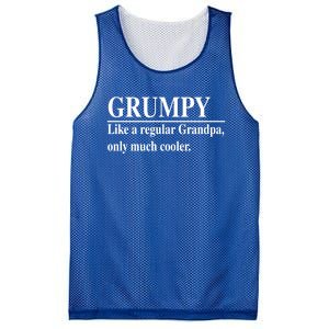 Funny Grumpy Definitions FatherS Day Grumpy Gift Mesh Reversible Basketball Jersey Tank