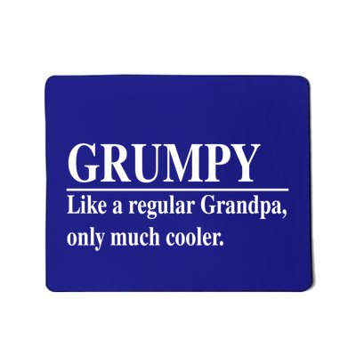 Funny Grumpy Definitions FatherS Day Grumpy Gift Mousepad
