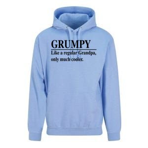 Funny Grumpy Definitions FatherS Day Grumpy Gift Unisex Surf Hoodie