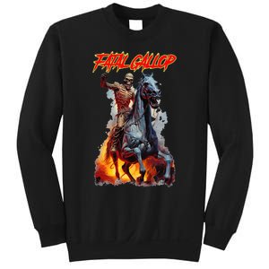 Fatal Gallop Diabolic Fear Black Horror Evil Monster Terror Sweatshirt