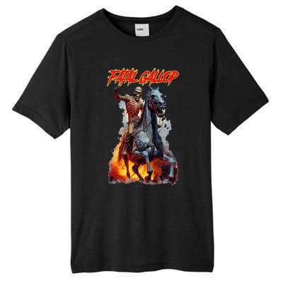 Fatal Gallop Diabolic Fear Black Horror Evil Monster Terror Tall Fusion ChromaSoft Performance T-Shirt