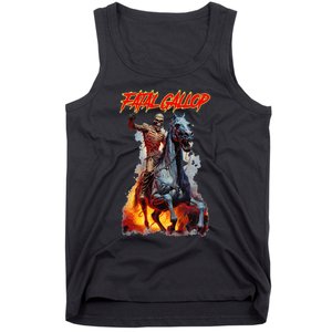 Fatal Gallop Diabolic Fear Black Horror Evil Monster Terror Tank Top