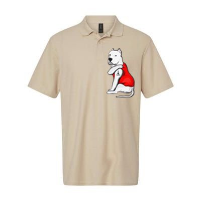 Funny Gifts Dogo Argentino Dog Tattoo I Love Fathers Day Softstyle Adult Sport Polo