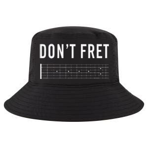 Funny Guitarist Dont Fret Cool Comfort Performance Bucket Hat