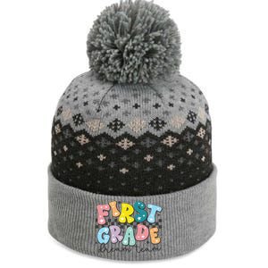 First Grade Dream Team Back To School Teachers Students Gift The Baniff Cuffed Pom Beanie