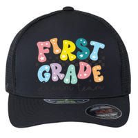 First Grade Dream Team Back To School Teachers Students Gift Flexfit Unipanel Trucker Cap