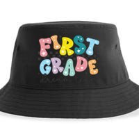 First Grade Dream Team Back To School Teachers Students Gift Sustainable Bucket Hat