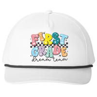 First Grade Dream Team Back To School Teachers Students Gift Snapback Five-Panel Rope Hat