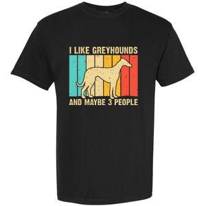 Funny Greyhound Design  Italian Greyhound Dog Lover Garment-Dyed Heavyweight T-Shirt