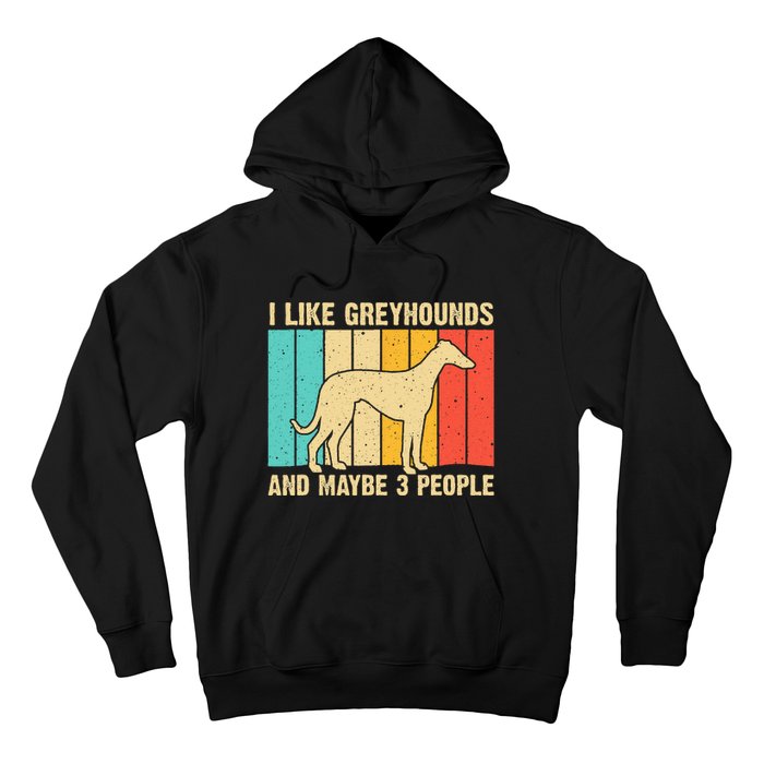 Funny Greyhound Design  Italian Greyhound Dog Lover Hoodie