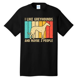 Funny Greyhound Design  Italian Greyhound Dog Lover Tall T-Shirt