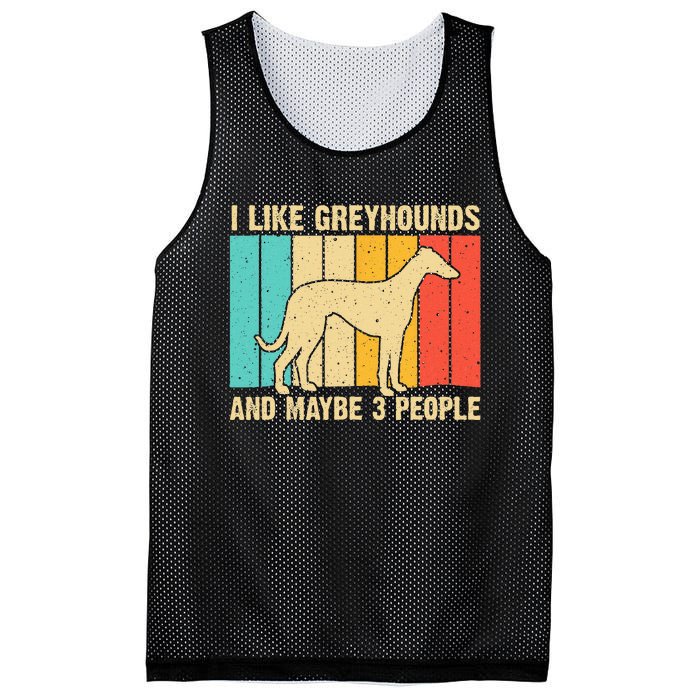 Funny Greyhound Design  Italian Greyhound Dog Lover Mesh Reversible Basketball Jersey Tank