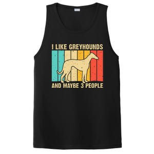 Funny Greyhound Design  Italian Greyhound Dog Lover PosiCharge Competitor Tank