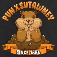 Funny Groundhog Day Phil Cute Ground Hog Punxsutawney Gift 7 Panel Mesh Trucker Snapback Hat