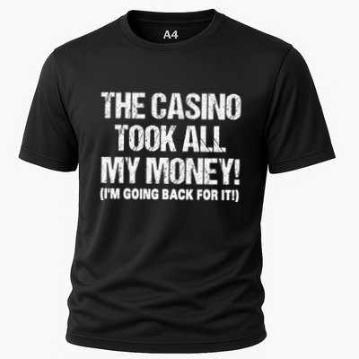 Funny Gambling Design Poker Lovers Gamblers Performance Shirt