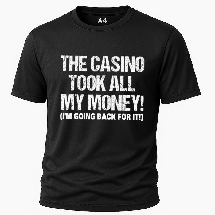 Funny Gambling Design Poker Lovers Gamblers Cooling Performance Crew T-Shirt