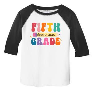 Fifth Grade Dreamteam 5th Grade Back To School Toddler Fine Jersey T-Shirt