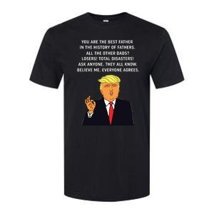 Funny Great Dad Donald Trump Fathers Day Gift Softstyle® CVC T-Shirt