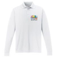 First Grade Dream Team Back To School Teachers Students Performance Long Sleeve Polo