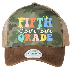 Fifth Grade Dream Team Teacher Students Back To School Legacy Tie Dye Trucker Hat