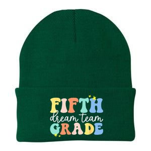 Fifth Grade Dream Team Teacher Students Back To School Knit Cap Winter Beanie