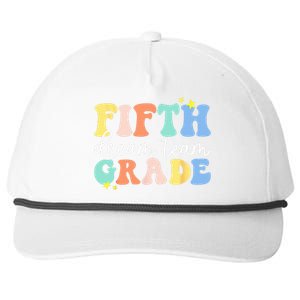 Fifth Grade Dream Team Teacher Students Back To School Snapback Five-Panel Rope Hat