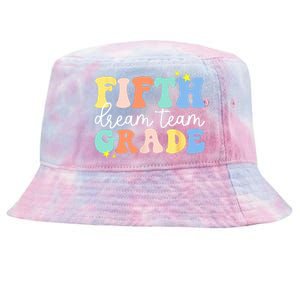 Fifth Grade Dream Team Teacher Students Back To School Tie-Dyed Bucket Hat