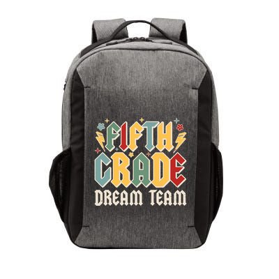 Fifth Grade Dream Team Retro Back To School Teacher Student Vector Backpack
