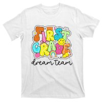 First Grade Dream Team Retro Back To School Teacher Student Gift T-Shirt