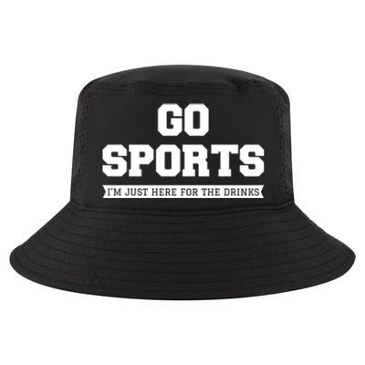 Funny Game Day Event Go Sports I'm Just Here For The S Gift Cool Comfort Performance Bucket Hat