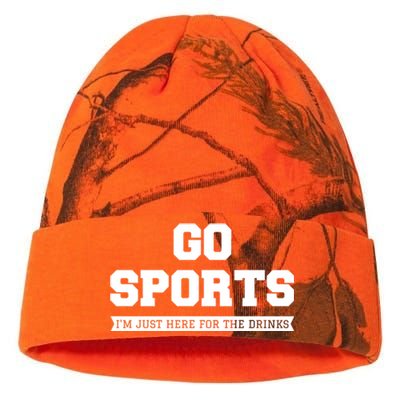 Funny Game Day Event Go Sports I'm Just Here For The S Gift Kati Licensed 12" Camo Beanie