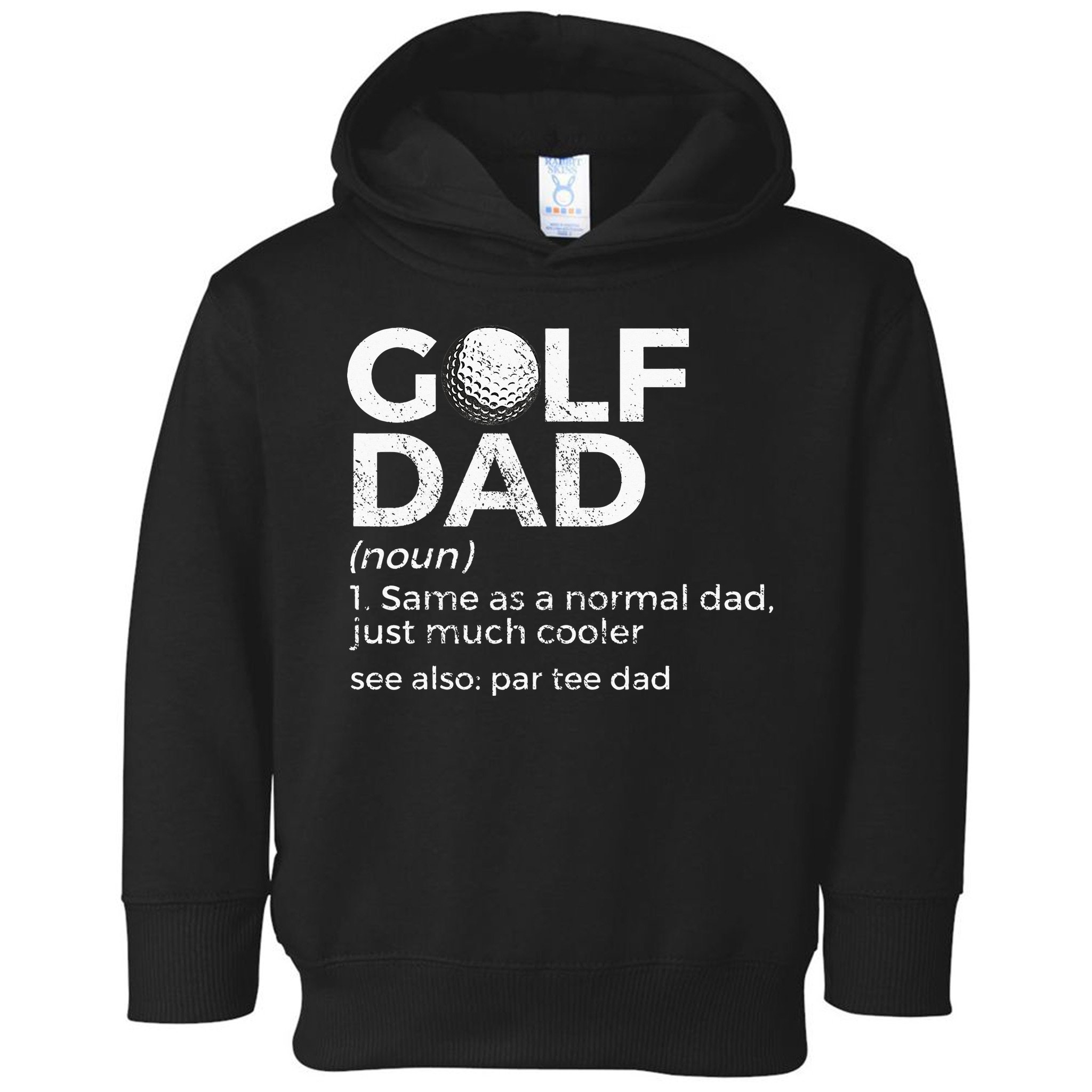 Funny Golf Dad Definition Golfing For Golfers Par Tee Dad Toddler Hoodie