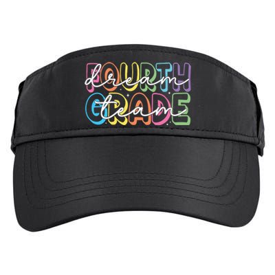 Fourth Grade Dream Team 4th Grade Teacher Back To School Adult Drive Performance Visor