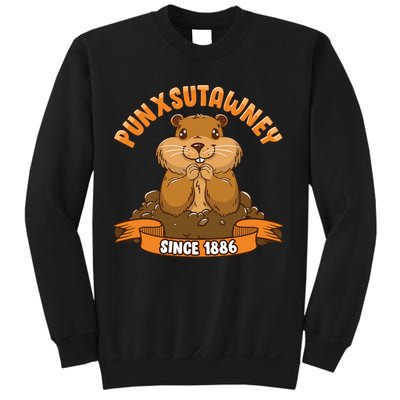 Funny Groundhog Day Phil Cute Ground Hog Punxsutawney Sweatshirt