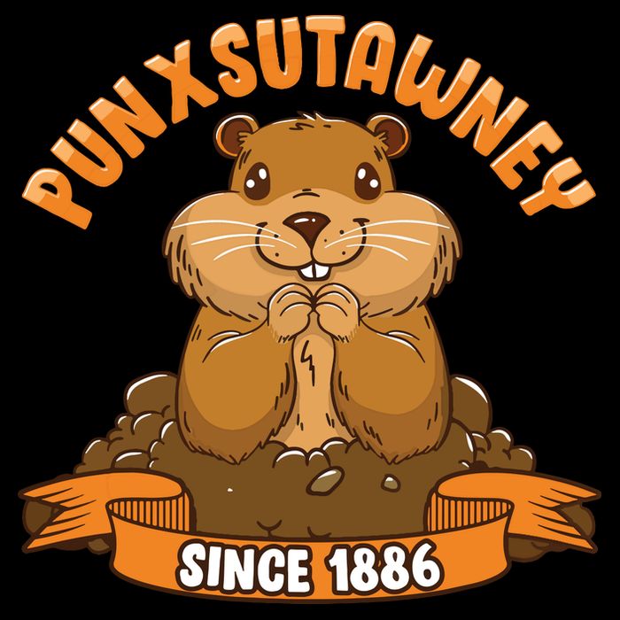 Funny Groundhog Day Phil Cute Ground Hog Punxsutawney 16 in Basic Backpack